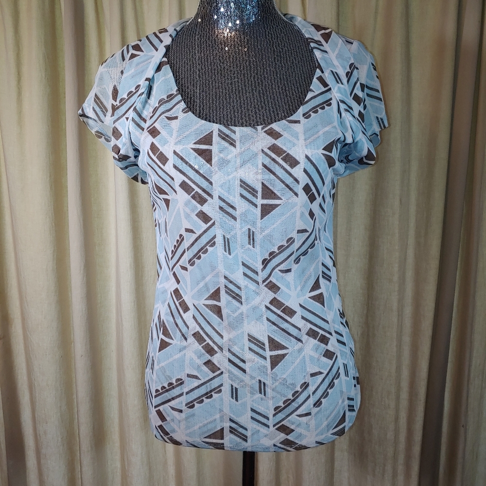 Madison Studio sheer blouse